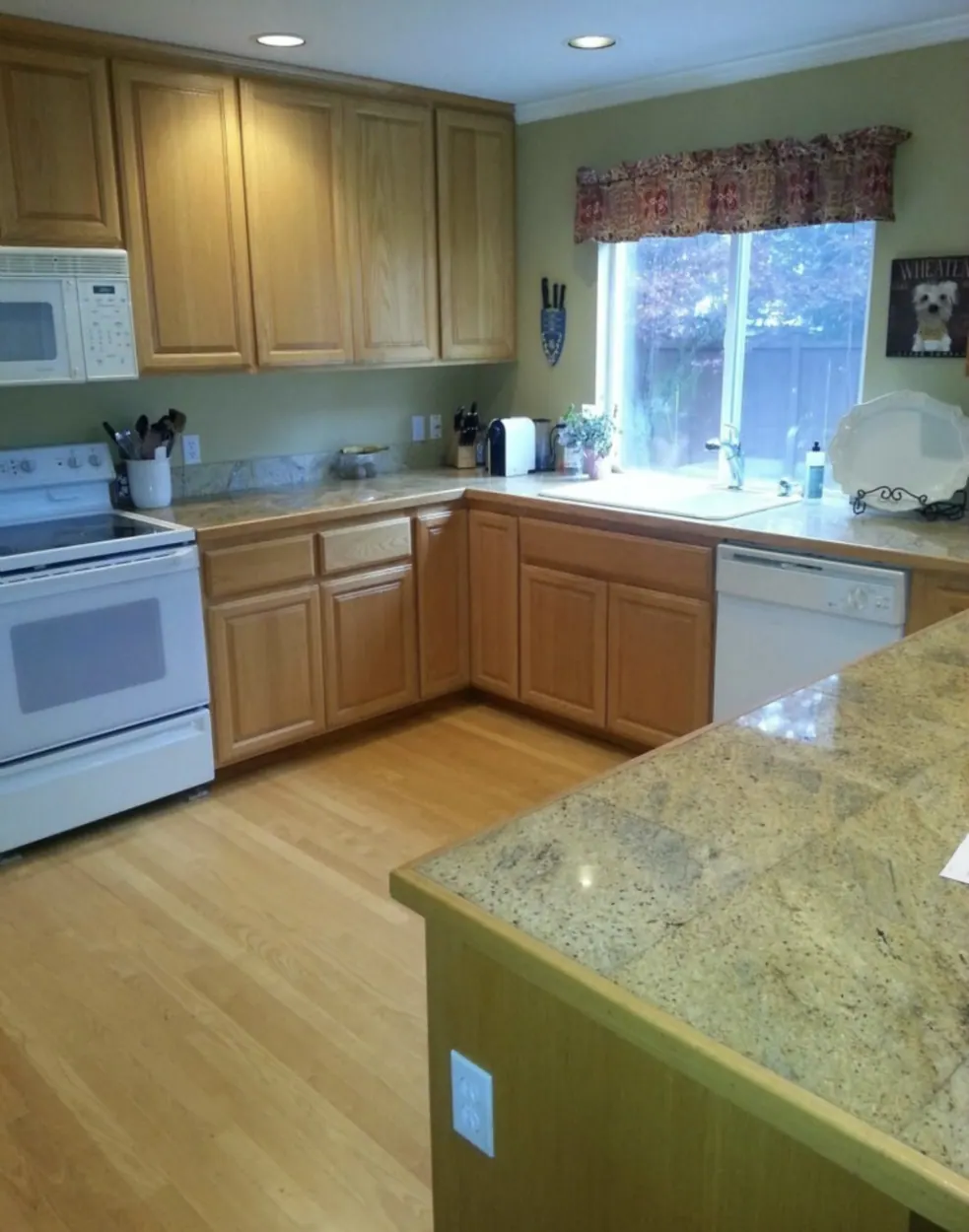 Original kitchen layout