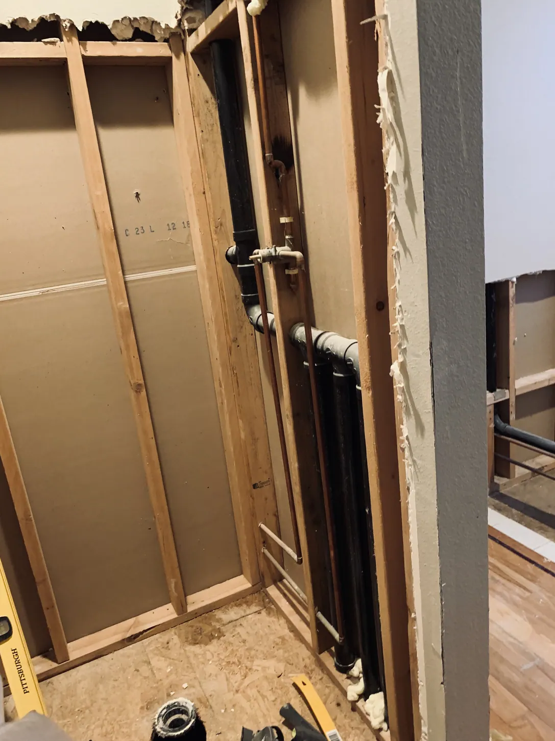 Bathroom reconstruction