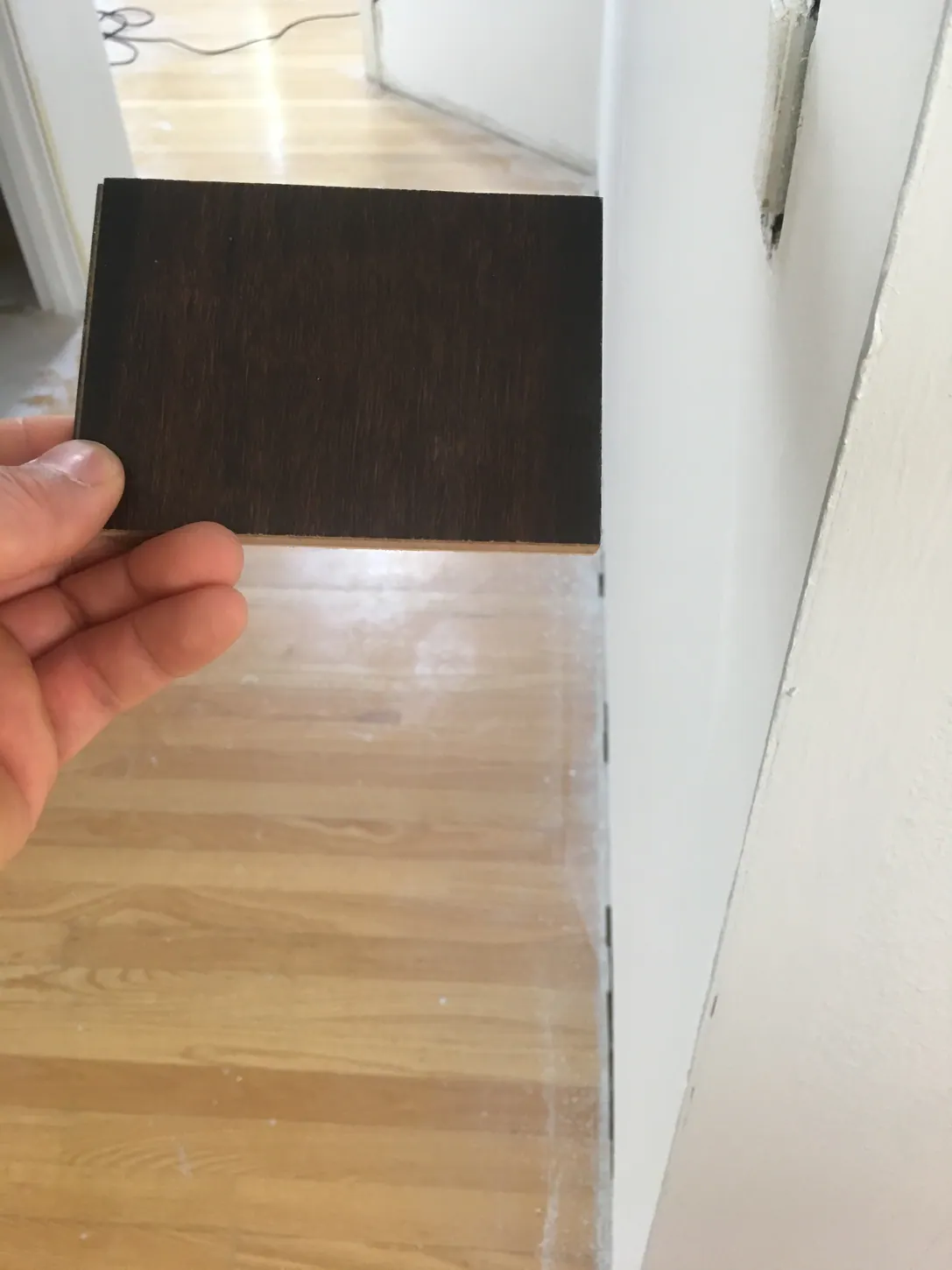Material finish selection