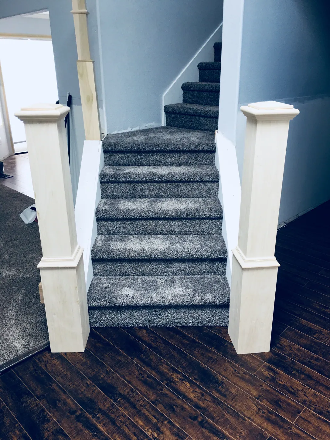 Stair refinishing