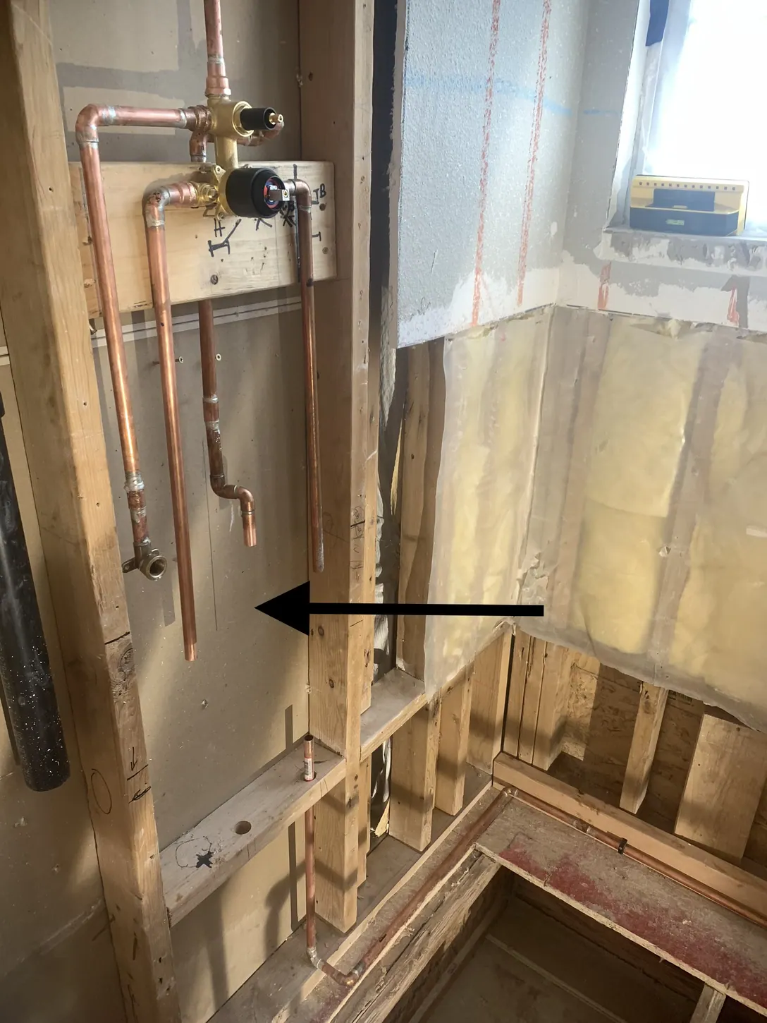 Water and piping installation