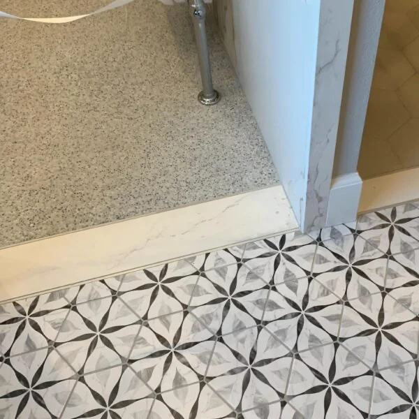 Floor tile detail